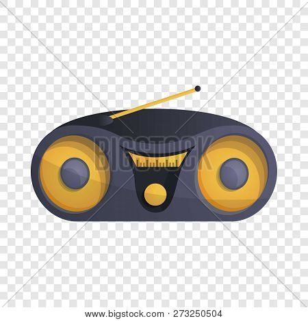 Modern Boom Box Icon. Cartoon Of Modern Boom Box Vector Icon For Web Design