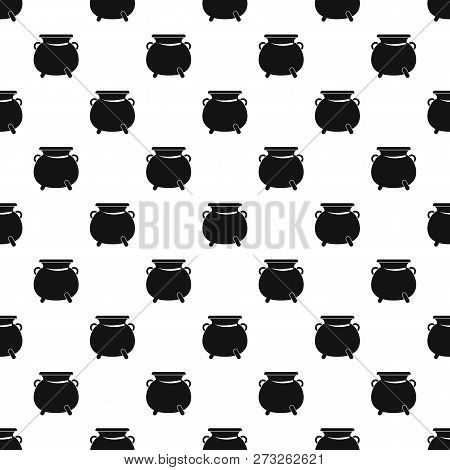 Cauldron Pot Pattern Seamless Vector Repeat Geometric For Any Web Design