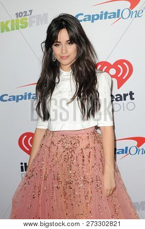 Camila Cabello at the KIIS FM's Jingle Ball 2018 held at the Forum in Inglewood, USA on November 30, 2018.