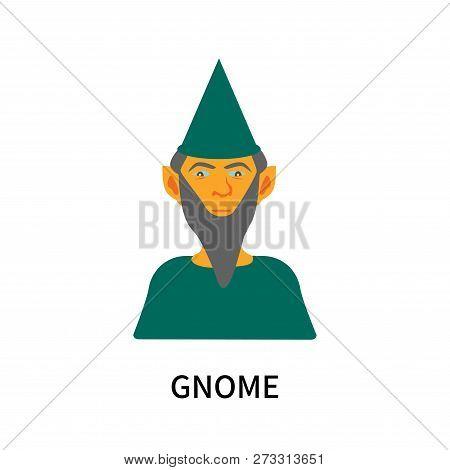 Gnome Icon Isolated On White Background. Gnome Icon Simple Sign. Gnome Icon Trendy And Modern Symbol