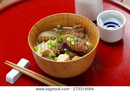Gyusuji Nikomi ( stewed beef tendon ), Japanese food