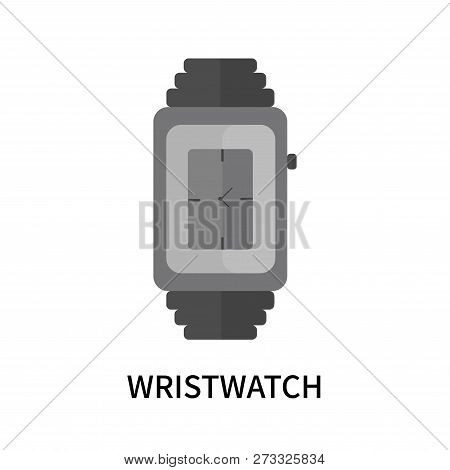 Wristwatch Icon Isolated On White Background. Wristwatch Icon Simple Sign. Wristwatch Icon Trendy An