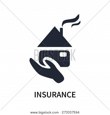 Insurance Icon Isolated On White Background. Insurance Icon Simple Sign. Insurance Icon Trendy And M