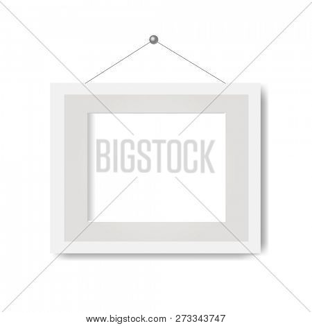 Picture Frame With White Background 