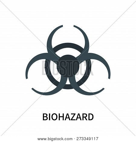Biohazard Icon Isolated On White Background. Biohazard Icon Simple Sign. Biohazard Icon Trendy And M