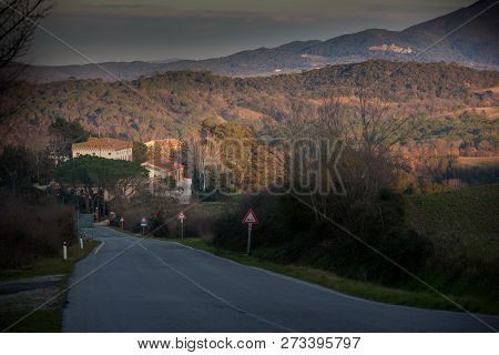 Casale Marittimo, Pisa, Tuscany - Landscape, Hills Of Val Di Cecina, Italy