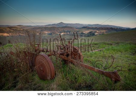Casale Marittimo, Pisa, Tuscany - Landscape, Hills Of Val Di Cecina, Italy