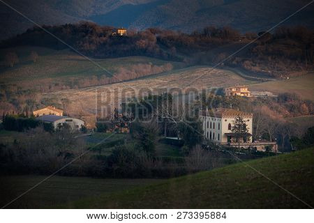 Casale Marittimo, Pisa, Tuscany - Landscape, Hills Of Val Di Cecina, Italy
