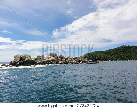 Bordered Of Mountains, The Bay Offers A Superblandscape But Was Difficult To Arrange, Blocking The H