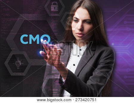The Concept Of Business, Technology, The Internet And The Network. A Young Entrepreneur Working On A