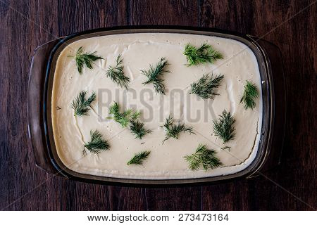 Turkish Appetizer Meze Fava With Dill
