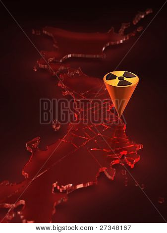 nukleära inflytande i japan