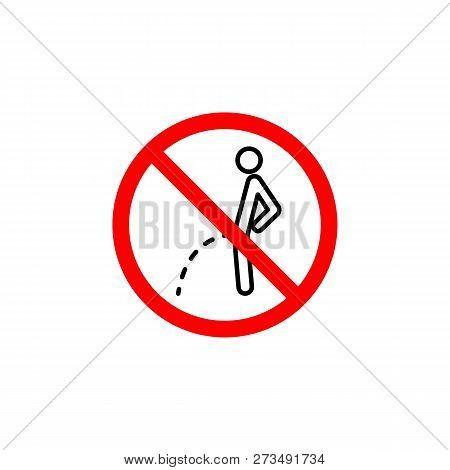 Forbidden Pissing Icon Can Be Used For Web, Logo, Mobile App, Ui, Ux