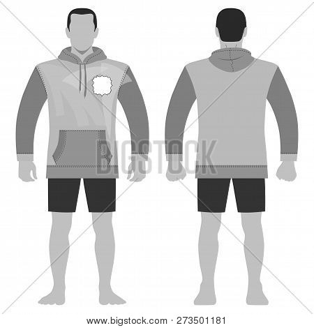 Shirt, T Shirt, Stitch, Sport, Hairstyle, Design, Front, Men, Fashion, Clothing Template, View, Outl