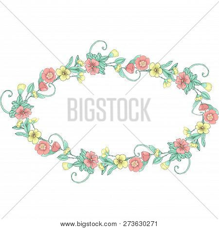 Template For Invitation, Banner Or Greeting Card.