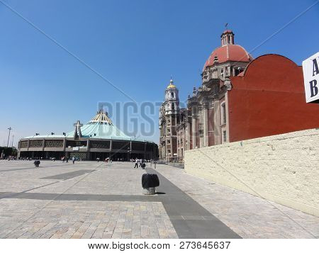 The Basilica Our-lady-of-guadalupe Is A Catholic Basilica Devoted To The Basilica Of Guadalupe, Loca