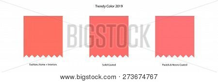Trendy Color Scheme By Plain Color Patches In Rgb