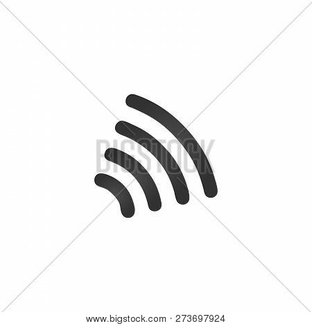 Nfc Payment. Pos Terminal Confirms Contactless Payment From Credit Card. Near Field Communication Co