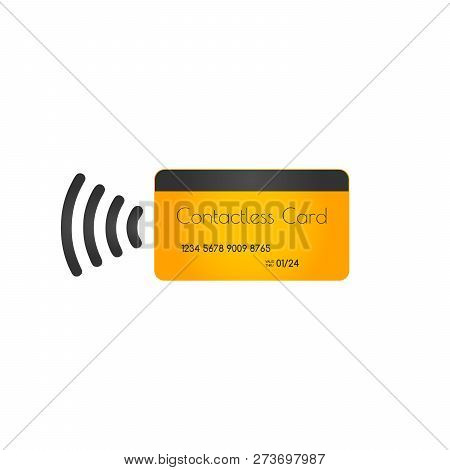 Nfc Payment. Pos Terminal Confirms Contactless Payment From Credit Card. Near Field Communication Co
