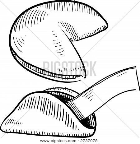Sketch de la galleta de la fortuna