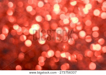 Coral Texture. Color Of The Year 2019. Party Concept. Trend Of The Year.