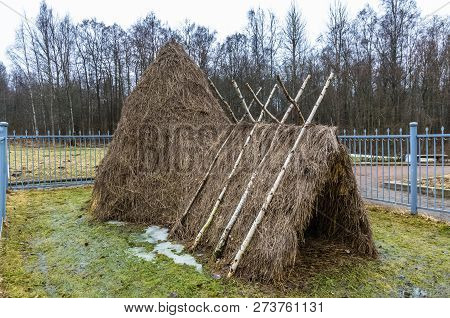 Lenin's Hut Near Lake Razliv