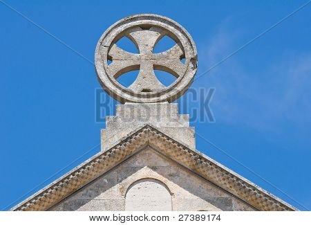 Madonna della Scala Abbey. Noci. Puglia. Italien.