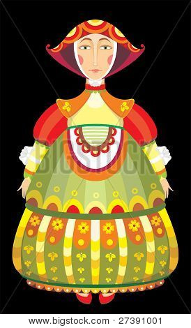 MÃ¤dchen in einem eleganten festlichen Anzug
