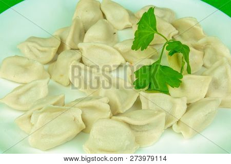 The image of cooked pelemene