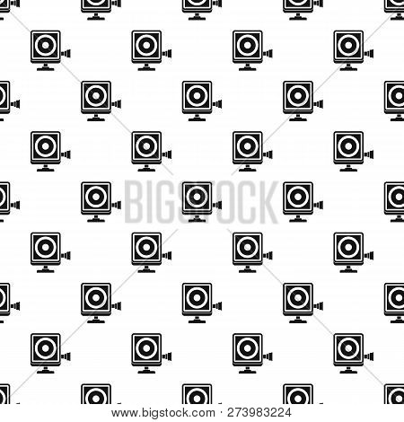 Action Camera Pattern Seamless Repeat Geometric For Any Web Design