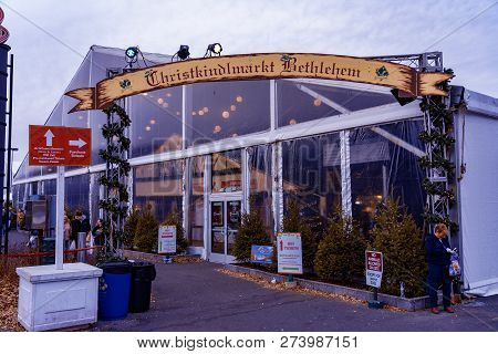 Christkindlmarket Bethlehem Entrance