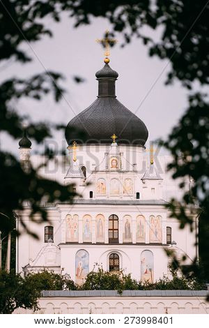 Mahiliou, Belarus. St Nicholas Monastery Complex. Famous Landmark