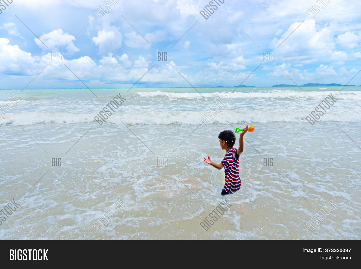 picture Boy Enjoy Life Images bigstock