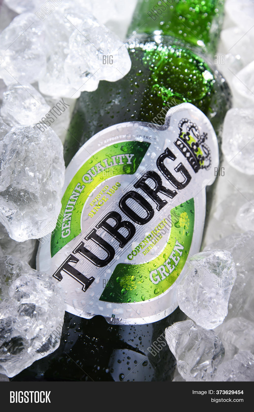 Bottle Tuborg Beer Image Photo Free Trial Bigstock
