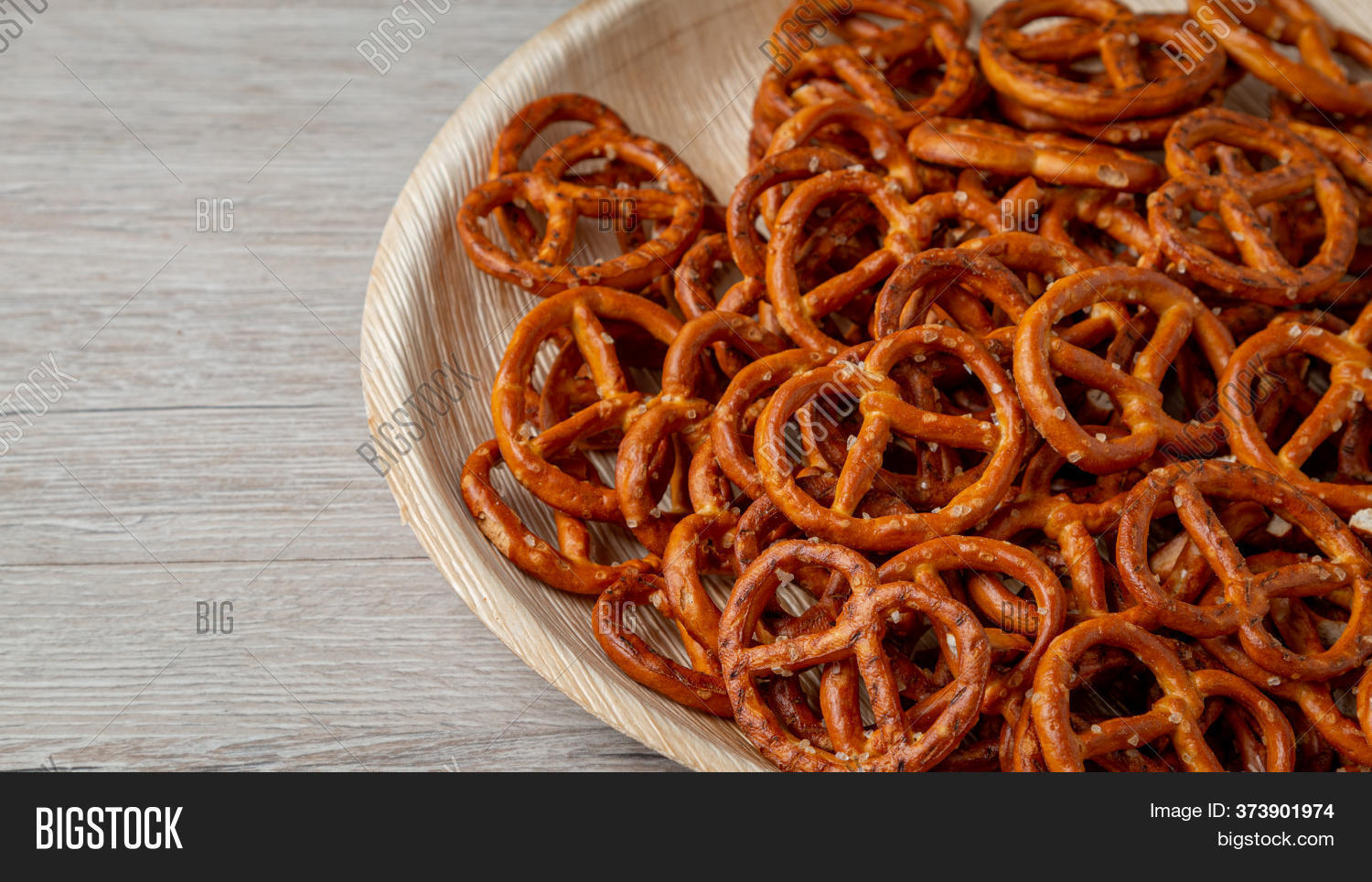 Pretzels On Plate On Image & Photo (Free Trial) Bigstock