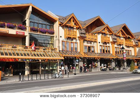 Banff Avenue obchody