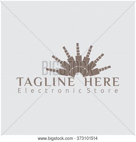 Phone Jack For Electronic Shop Logo Inspiration