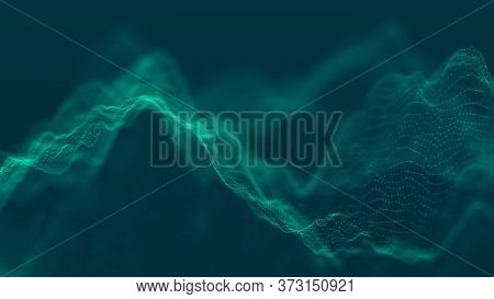 Connection Structure. 
Science Background. Futuristic Polygonal Background. Business. Triangular Bac