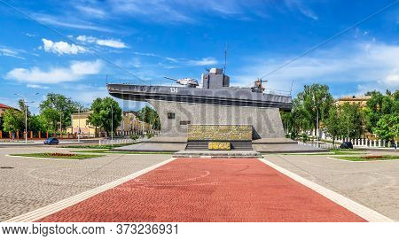Monument To Danube Sailors In Izmail, Ukraine