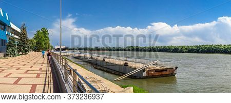 Embankment On The Danube River In Izmail, Ukraine