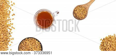 Fenugreek And Water Seeds - Trigonella Foenum - Graecum