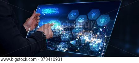 Planning Marketing Strategy. Business, Technology, Internet And Network Concept. Young Businessman S