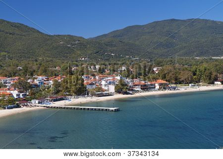 Olympiada resort på Chalkidiki i Grækenland