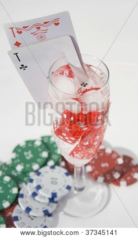 Cocktail del giocatore di Poker