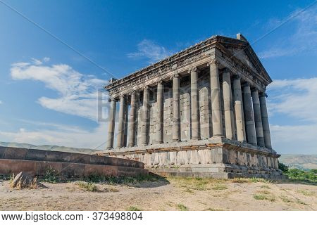 View Of Hellenic-style Temple Garni In Armenia