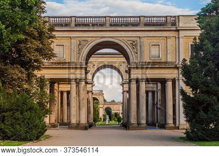 Orangerie In Sanssouci Park In Potsdam, Germany