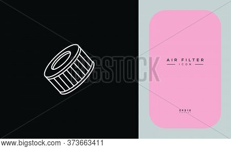 Auto Engine Air Filter Design, Air Filter Symbol