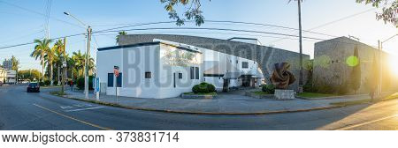 Matamoros, Tamaulipas, Usa - November 20, 2019, The Museum Of Contemporary Art Of Tamaulipas