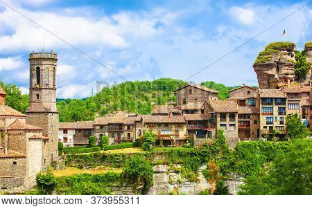 Rupit I Pruit - Medieval Catalan Village In The Subregion Of The Collsacabra, Spain