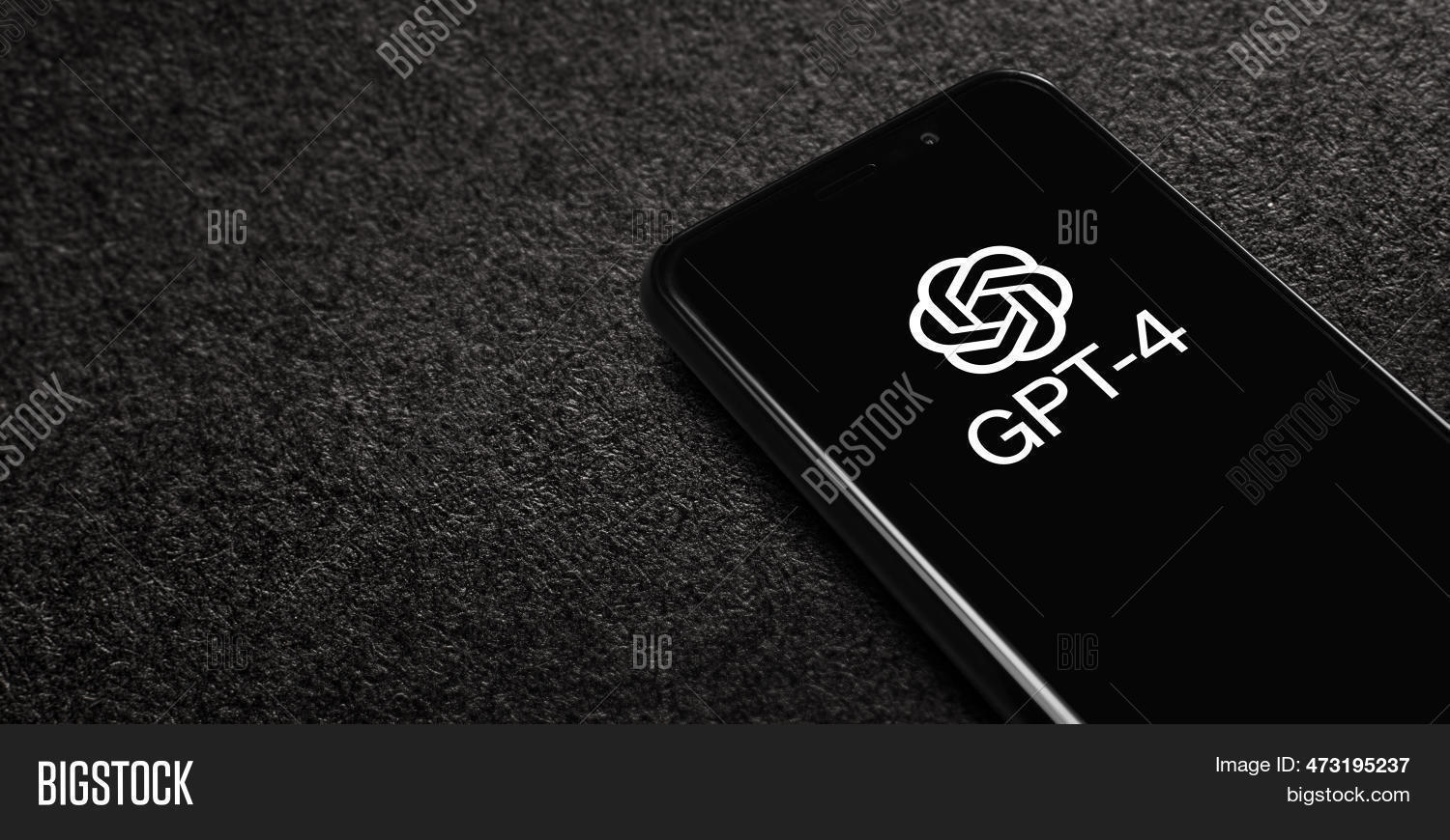 Gpt-4 Logo On Screen Image & Photo (Free Trial) | Bigstock
